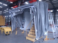 Auvent télescopique ChuanDong Jet Bridge avec design chinois et garantie de 2 ans