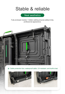 960x960 không thấm nước ngoài trời dẫn màn hình quảng cáo P5 biển quảng cáo tường video Bảng điều chỉnh cố định 960*960 <span class=keywords><strong>LED</strong></span> hiển thị - Product Image 6