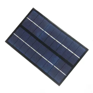 Bunatal carregador de painel solar modu, painel solar polycrystalline de 3w 9v para sistema de bateria de 6v 125*195mm