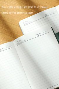 Agenda de Cuero PU Personalizada para Negocios, con Tapa Dura y Cierre, Tamaño A5, Impresa, Cuaderno de Papelería de Alta Gama - Product Image 5