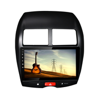 Pemutar Audio Stereo Mobil Android DVD Mobil Navigasi untuk Mitsubishi ASX 1 2010 2011 - 2016 Kit Dasbor Bingkai Fascia Autoradio