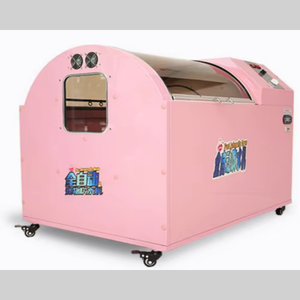 เครื่องเป่าขนสัตว์เลี้ยงทำจากสแตนเลสและเหล็กเครื่องเป่าขนสัตว์เลี้ยงเครื่องเป่าลมสุนัขสัตว์ขนาดเล็กพร้อมแหล่งจ่ายไฟแบตเตอรี่ - Product Image 3