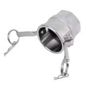 Raccord rapide Camlock en acier inoxydable haute pression WZ type D pour la connexion de tuyaux et de conduites industrielles