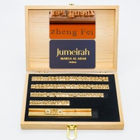 Máquina de Estampado en Caliente ZhengFei Modelo 002, Molde para Grabar Letras, Estampado en Cobre, Alfabeto Flexible, Números, Símbolos, Caracteres