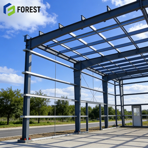 Prefabricated Steel Structure Apartment Workshop Warehouse Multi Story Low Cost Customized Wide Space Versatile Utility - Product Image 1