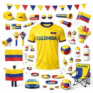 Crea tu propio set de regalo de artículos para aficionados al fútbol con camiseta, gorra, bandera de mano, bastón de animación, botella de agua y silla de estadio - Product Image 2