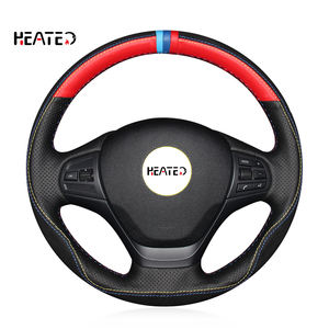 Housse de volant en cuir sport pour <span class=keywords><strong>BMW</strong></span> Série 3 F30/F31/F34/F35 2012-2019 - Product Image 5