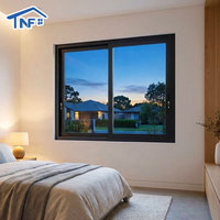 Fenêtres coulissantes de conception moderne européenne avec grilles pour maisons
