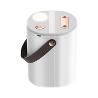 Humidificateur d'aromathérapie à grande capacité avec coque en ABS, lumière et son (36-45 dB), pour chambre et bureau, alimentation USB, cadeau de bureau