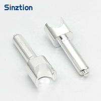 Borne de connexion pour prise EV, en cuivre sur mesure usinée CNC, plaquée argent, pour accessoires de charge, usinage par électroérosion, usinage par perçage, bornes de connexion PC