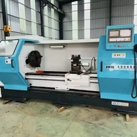Tour CNC d'occasion Dalian CKA6180 X 2000mm, Centre de tournage robuste, Machine de traitement des métaux, Équipement d'usine