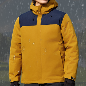 Stock d'usine et 3 jours d'expédition rapide hiver imperméable coupe-vent noir vers le bas coton randonnée ski - Product Image 1