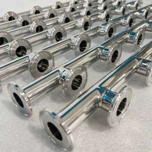 Высококачественная труба-коллектор из нержавеющей стали, 3-дюймовые водяные зажимные трубы, 2-дюймовые, для таяния снега, с гладкой поверхностью для воды - Product Image 6