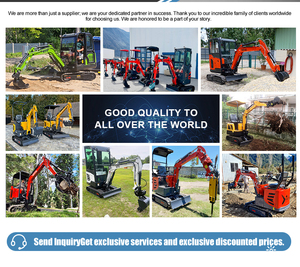 激安販売中 1.2トン ミニショベル EPAエンジン搭載 小型掘削機 家庭菜園・農場用 クローラーマイクロショベル - Product Image 5