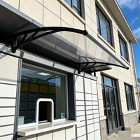 Toldo Transparente Resistente a la Intemperie, con Certificación CE e ISO, Toldo Personalizado para Ventanas y Puertas