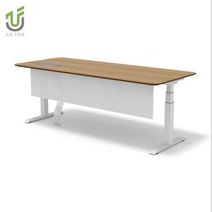 Bàn làm việc văn phòng IULTRA chuyên nghiệp, chất liệu gỗ óc chó, có thể điều chỉnh độ cao, thiết kế hiện đại, bàn máy tính có thể tùy chỉnh - Product Image 5