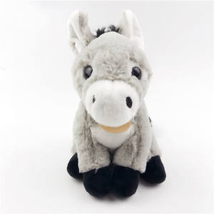 2025 New Design Gray Little <strong>Donkey</strong> <strong>Plush</strong> <strong>Toy</strong> - Soft Stuffed Animal for Baby Gift, Nursery Decor - Product Image 5