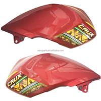 Accessoires WANOU CRUX Couvercle en plastique ABS CRUX110 YD110D Pièces de carrosserie de motos Ailes latérales de boîte de chaîne d'aile