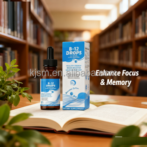 טיפות ויטמין <span class=keywords><strong>B12</strong></span> בטעם דובדבן אורגני - תכולה גבוהה, תומך בבריאות המוח והתאוששות הדם, מינון 2 מ\\\"ל - Product Image 3