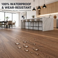 Direkt vom Hersteller: Ineinandergreifende SPC-Bodenbeläge, 100% Wasserdicht, Vinylplanken mit Starrem Kern, Verschleißfest für Heim und Gewerbe