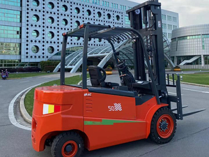 Nueva Carretilla Elevadora Diésel de 5 Toneladas LG50DT con Desplazador Lateral, Neumáticos Neumáticos, Elevación de 3m para Almacén y Puerto, MARCA TOP - Product Image 2