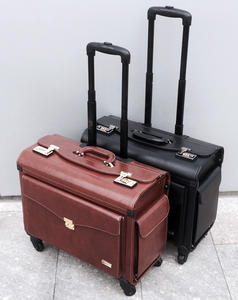 Hochwertige 16 Zoll Pilotentasche Fabrik Direktverkauf Aluminium und Kunststoffkoffer Geschäftsreise Bordgepäck mit Schloss - Product Image 3