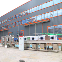Unité de nettoyage pour conteneurs alimentaires / Laveuse automatique compacte pour paniers et caisses en plastique - Prix usine