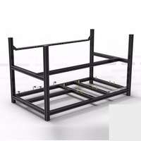 Châssis d'usine 6gpu 6 BAY en aluminium empilable, ordinateur en rack ouvert, boîtier de rig GPU V4C, rig 6 GPU VEDDHA, cadre 6 GPU