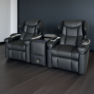 โซฟาปรับเอนหนังแท้ระดับ VIP สำหรับโฮมเธียเตอร์  ระบบไฟฟ้า ผลิตในจีน เก้าอี้ดูหนังปรับเอน - Product Image 4