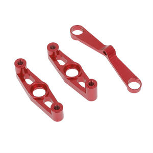 Soporte de Motor de nudillo de dirección para coche <span class=keywords><strong>Tamiya</strong></span> TT02, brazo de suspensión, actualización de aleación de aluminio, modelo RC - Product Image 6