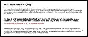 Zuiver koper 2 poorten <span class=keywords><strong>USB</strong></span> 2.0-connector naar NGFF M.2 Key A+E-adapter Riser-kaart datakabel - Product Image 6