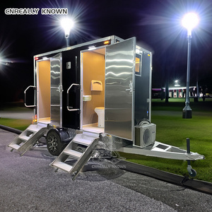 Toilettes mobiles portables de camping, WC de luxe, remorque sanitaire à vendre - Product Image 1