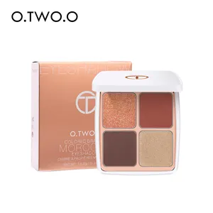 O.TW O.O-Juego de maquillaje de viaje, paleta de sombra de ojos de 4 colores, muestra gratis, venta al por mayor