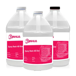 صمغ إيبوكسي صب عميق صلابة عالية صمغ AB للخشب راتينج إيبوكسي طاولة نهر طقم طعام Resina Epoxica Para Madera a y b