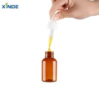 Flacons compte-gouttes en verre polyvalents de 5ml à 75ml avec forme carrée pour la crème de soin de la peau Masques pour le visage Emballage de liquides