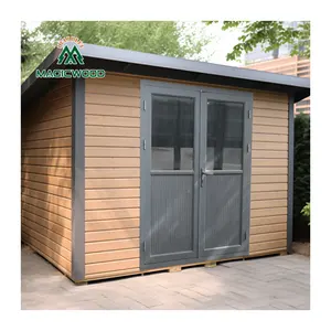 new collection Recommend Promotion high quality recycled plastic backyard backyard garden sheds and summer houses