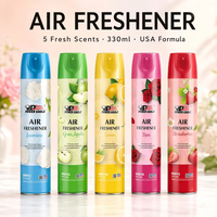 Vente en gros OEM, aérosol désodorisant pour voiture 330 ml, qualité supérieure, désodorisant d'ambiance