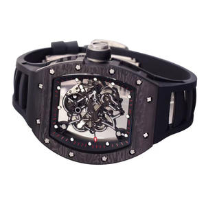 นาฬิกาข้อมือเซรามิกสุดหรู รุ่นใหม่ ขายดี ปี 2026 แฟชั่นสปอร์ต ระบบออโตเมติก กลไกทูร์บิญอง รุ่นลิมิเต็ดอิดิชั่น หน้าปัดโปร่ง สายยาง - Product Image 4