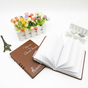 Carnet personnalisé avec couverture en cuir, <span class=keywords><strong>identité</strong></span> de marque unique et carnet de qualité supérieure - Product Image 1