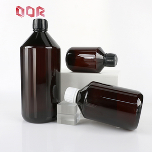 Botella de PET Ámbar de 250ML, 500ML, 1000ML de Alta Calidad para Uso Industrial, Botella Marrón para Píldoras y Hidrolatos, Venta al Por Mayor 2026 - Product Image 4