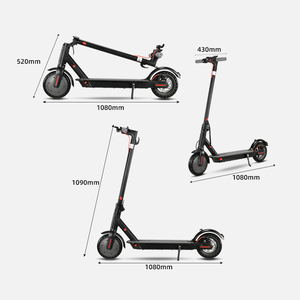 Scooter Eléctrico Plegable de Alta Potencia y Alta Velocidad a Precio Económico, Scooter para Adultos de 9 Pulgadas y 36V con Street J03, Stock en la UE, Scooter Eléctrico Potente de 9 Pulgadas - Product Image 2