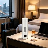 Bouilloire de voyage électrique intelligente USB, best-seller transfrontalier, avec protection automatique contre la surchauffe, mini-bouilloire portable