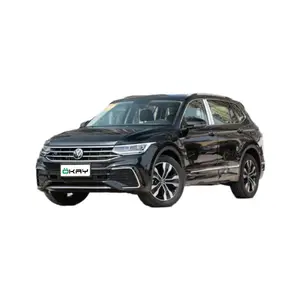 SAIC Volkswagen Tiguan L 2024 380TSI ขับเคลื่อนสี่ล้อ R-Line รุ่น 7 ที่นั่ง LED 11 ไฟฟ้าหนังเทอร์โบมัลติฟังก์ชั่น ACC