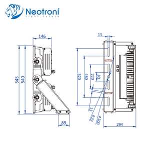 Projecteur professionnel Taiwan 7 LED 700W à 1200W IP66 Note - Product Image 5