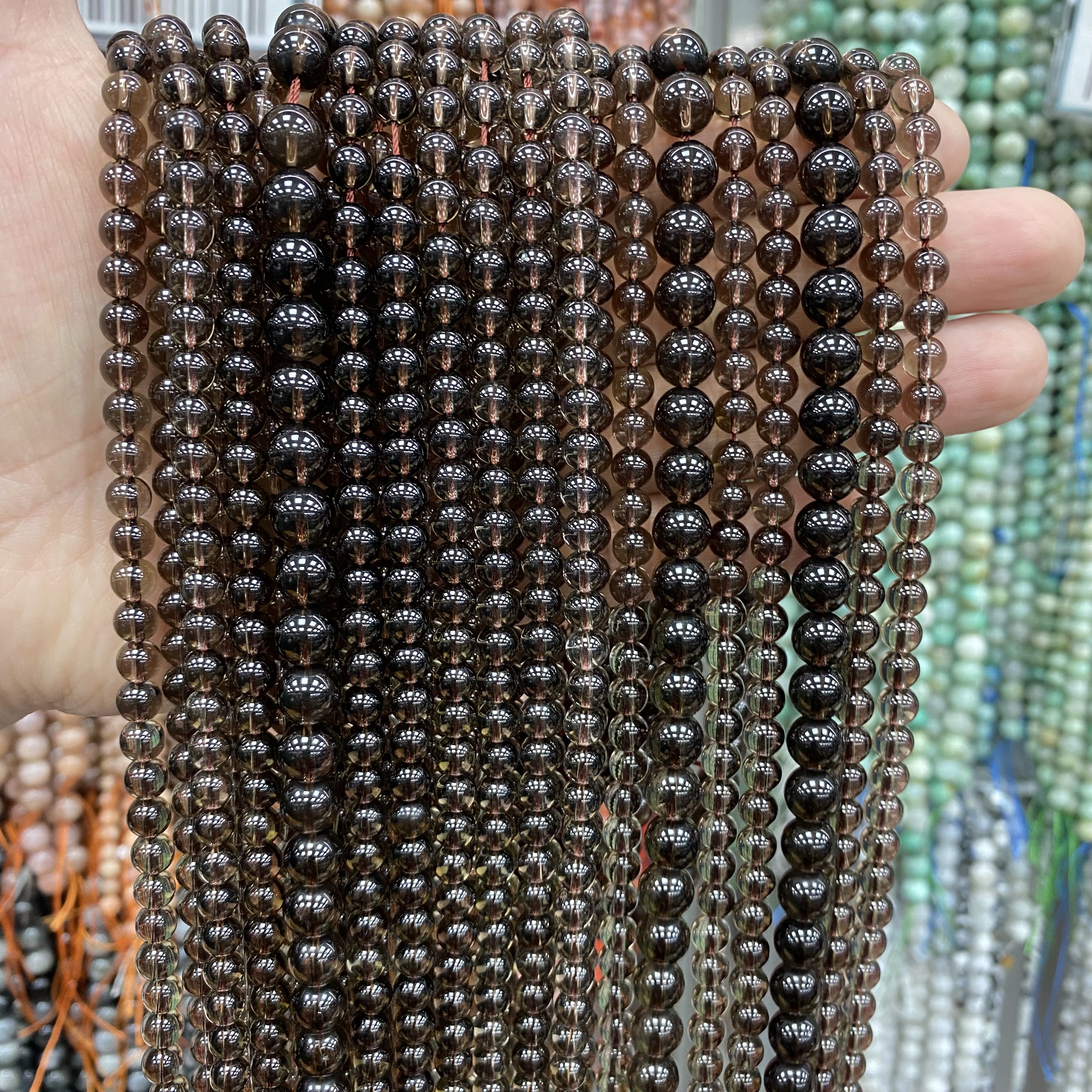 12 Smoky quartz A+