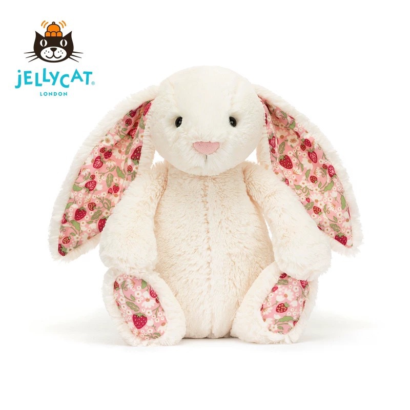 Bonnie conejo orejas de frutos rojos blanco 31cm