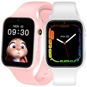 Montre intelligente 4G pour écoliers avec suivi de la localisation des appels vidéo Réveil longue durée de vie de la batterie Vente en gros OEM ODM Cadeau de mode personnalisé - Product Image 1