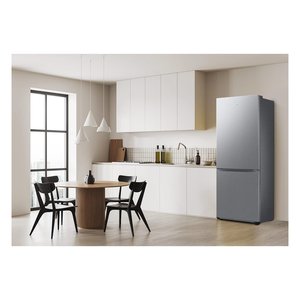 Réfrigérateur-congélateur sans givre en acier inoxydable 0919830, congélateur bas, capacité 400-499L, refroidissement par air, contrôle numérique - Product Image 4