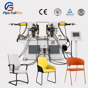 Professional Dual Head Pipe Bending Machine for Thin Wall <b>Tube</b> Hydraulic Automatic Bender with PLC Control for Bicycle Fra - Product Image 1