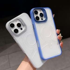 Coque de protection antichoc mate de qualité supérieure avec motif aile, compatible avec iPhone 17 Pro, 16 Pro Max, et iPhone 14, avec grande ouverture simple - Product Image 2
